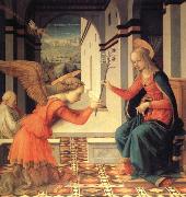 Fra Filippo Lippi The Annunciation with Donor china oil painting reproduction